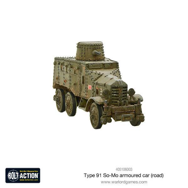Load image into Gallery viewer, Type 91 So-Mo Armoured Car (Road)
