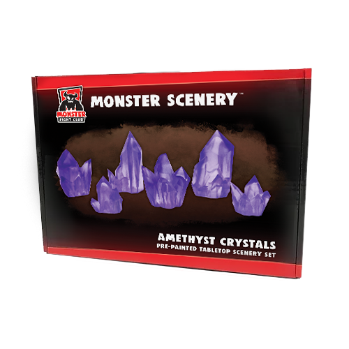 Monster Scenery: Amethyst Crystals