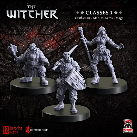 Load image into Gallery viewer, The Witcher - Classes 1: Craftsman, Man-at-Arms, Mage
