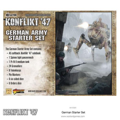 Konflikt '47 German Army Starter Set