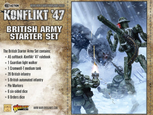 Konflikt 47' British Army Starter Set
