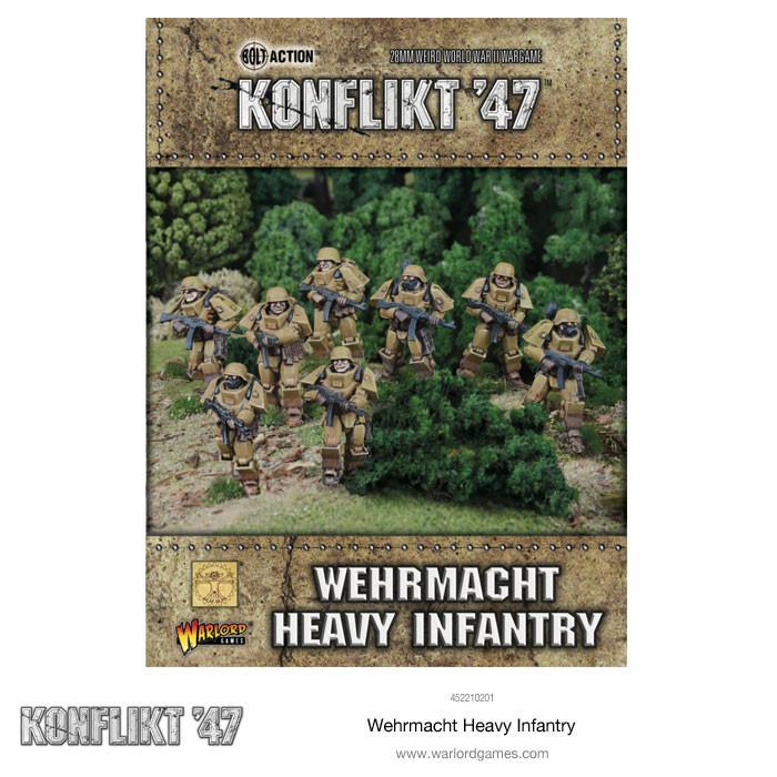 Load image into Gallery viewer, Konflikt 47&#39; German Wehrmacht Heavy Infantry
