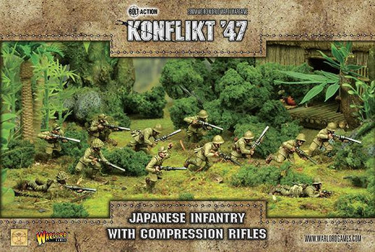 Japanese Infantry with Compression Rifles