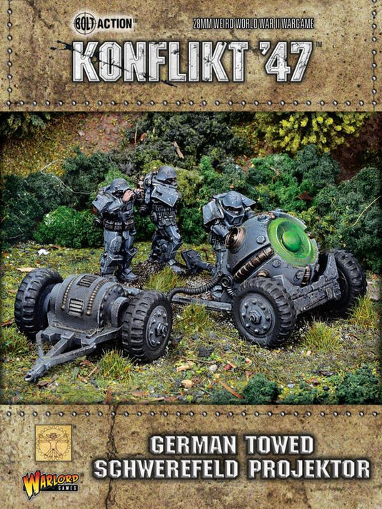 Konflikt 47' German Towed Schwerefeld Projektor