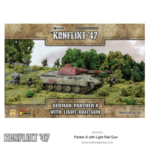 Konflikt 47' German Panther-X With Light Rail Gun