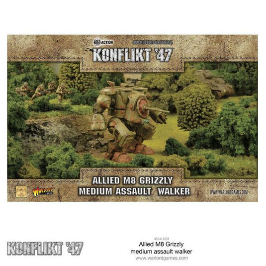 Konflikt 47' Allied M8 Grizzly Medium Assault Walker