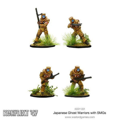 Japanese Ghost Warriors with SMG