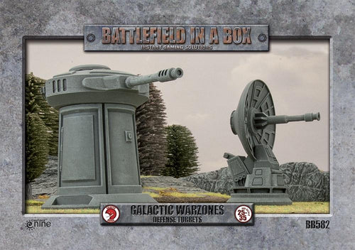 Defense Turrets Battlefield in a Box Galactic Warzone