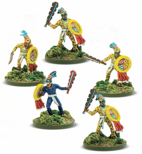 Mythic Americas: Aztec - Jaguar Warriors with Macuahuitl