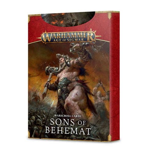 Warscroll Cards: Sons of Behemat (2022)