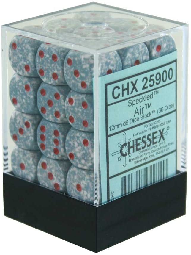 Load image into Gallery viewer, Chessex 12mm 36d6 Dice Block
