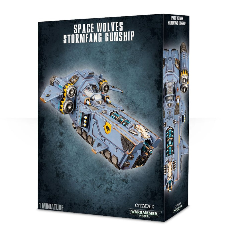 Load image into Gallery viewer, Space Wolves: Stormfang Gunship / Stormwolf
