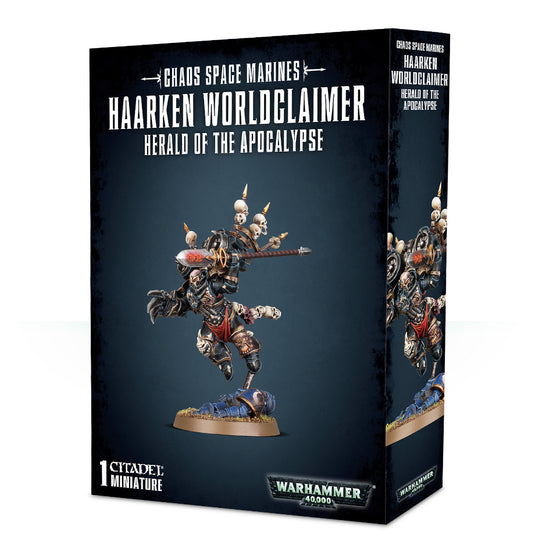 Chaos Space Marines: Haarken Worldclaimer, Herald of the Apocalypse
