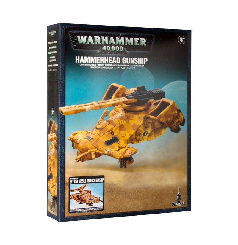 Load image into Gallery viewer, Tau Empire: Hammerhead Gunship / Sky Ray Missile Defence Gunship
