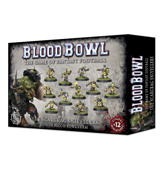 The Scarcrag Snivellers - Goblin Blood Bowl Team