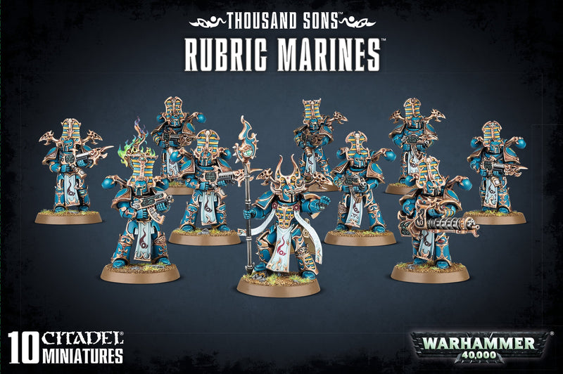 Load image into Gallery viewer, Thousand Sons: Rubric Marines
