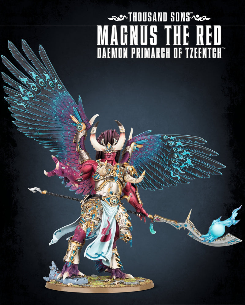 Load image into Gallery viewer, Thousand Sons: Magnus the Red, Daemon Primarch of Tzeentch
