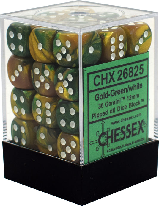 Chessex 12mm 36d6 Dice Block