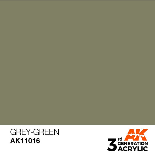 AK Interactive Acrylic Modelling Colors - Grey Green