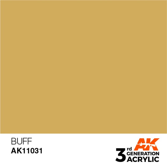 AK Interactive Acrylic Modelling Colors - Buff