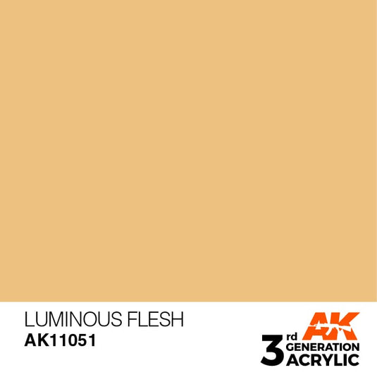 AK Interactive Acrylic Modelling Colors - Luminous Flesh