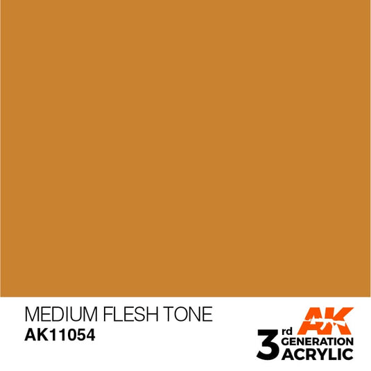 AK Interactive Acrylic Modelling Colors - Medium Flesh Tone