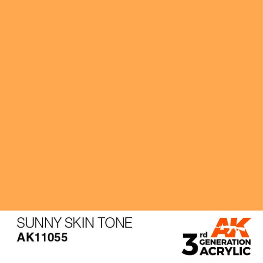 AK Interactive Acrylic Modelling Colors - Sunny Skin Tone