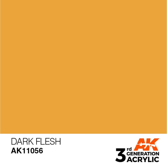 AK Interactive Acrylic Modelling Colors - Dark Flesh