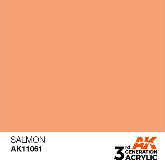 AK Interactive Acrylic Modelling Colors - Salmon