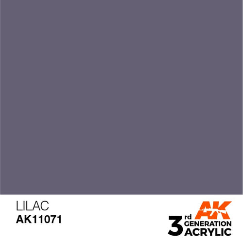 AK Interactive Acrylic Modelling Colors - Lilac