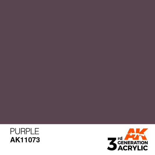 AK Interactive Acrylic Modelling Colors - Purple