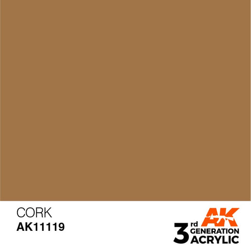 AK Interactive Acrylic Modelling Colors - Cork
