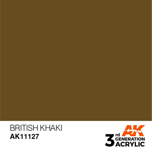 AK Interactive Acrylic Modelling Colors - British Khaki