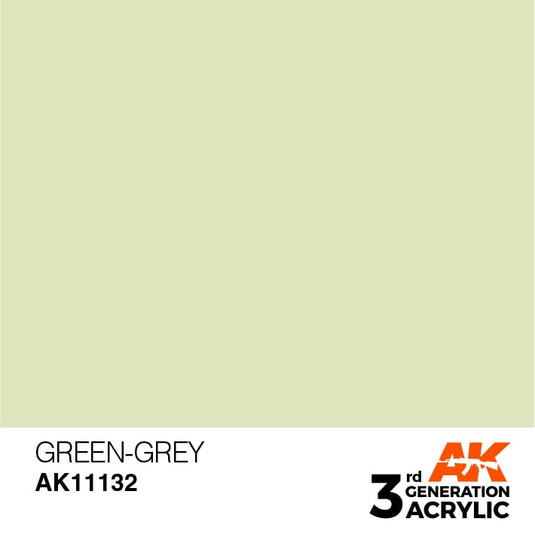 AK Interactive Acrylic Modelling Colors - Green Grey