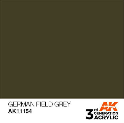AK Interactive Acrylic Modelling Colors - German Field Grey