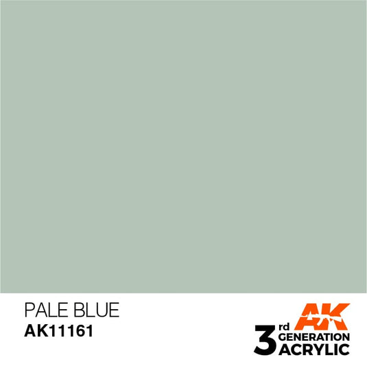AK Interactive Acrylic Modelling Colors - Pale Blue