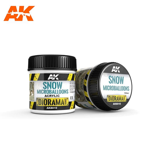 AK Interactive Diaroma Series - Snow Microballoons (100 mL)