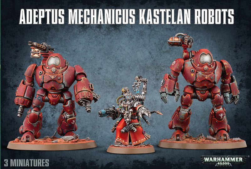 Load image into Gallery viewer, Adeptus Mechanisus: Kastelan Robots
