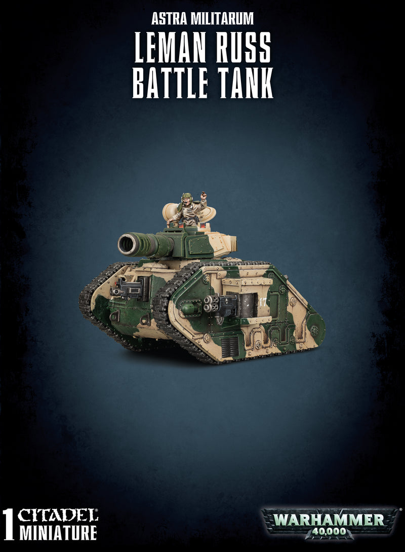 Load image into Gallery viewer, Astra Militarum: Leman Russ Battle Tank
