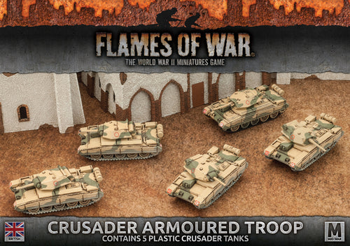 Flames of War: WW2 - Crusader Armoured Troop