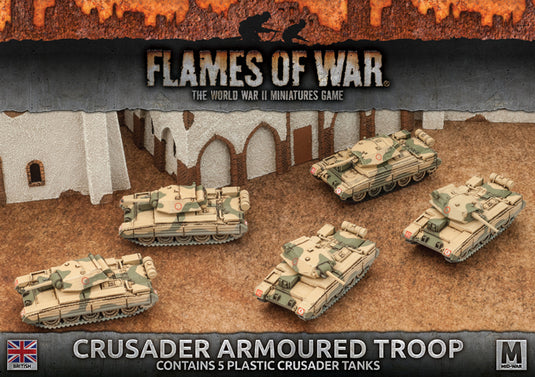 Flames of War: WW2 - Crusader Armoured Troop