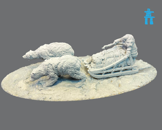 Mythic Americas: Inuit - Tuvaak Master on Nanuq Qamutiik (Bear Sled)