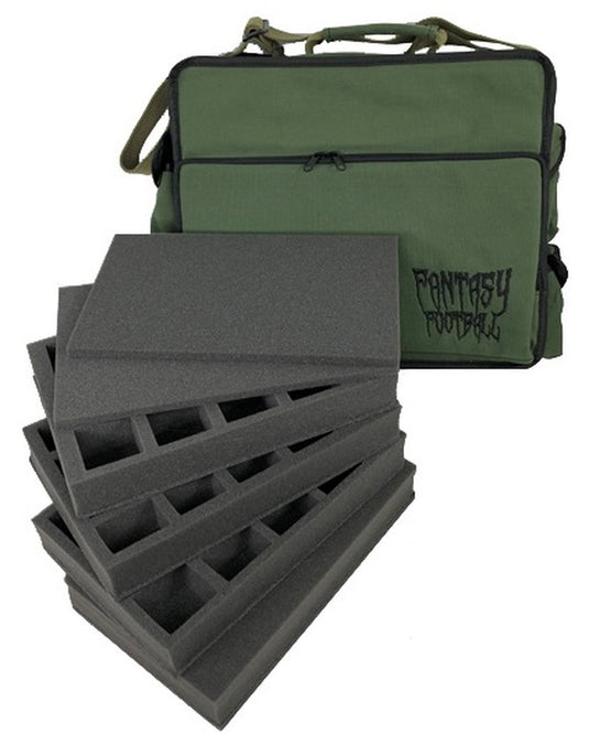 The Battle Bag - Army Carrying Case - Foam Tray 3.5 inch 