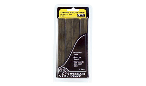 Woodland Scenics Wood Grade Crossings O Scale