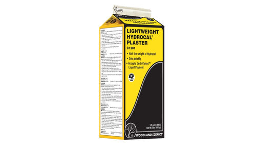 Woodland Scenics Lightweight Hydrocal Plaster 1/2 gal