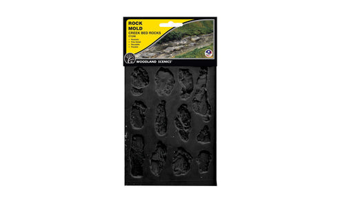 Woodland Scenics Creek Bed Rocks Mold