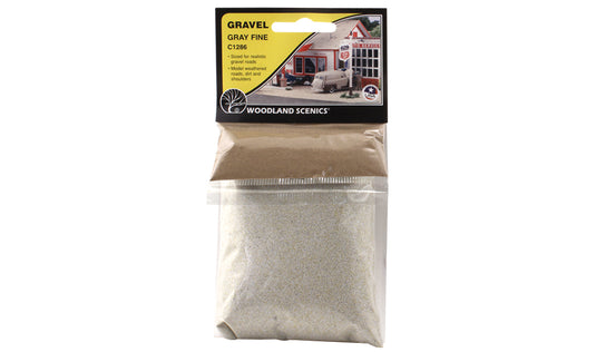 Woodland Scenics Gravel Gray Fine