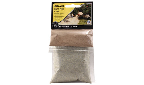 Woodland Scenics Gravel Buff Fine