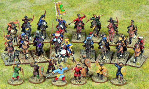 CCSB03 Saracen Warband 4 points Metal