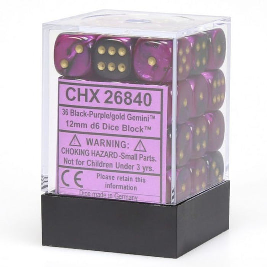 Chessex 12mm 36d6 Dice Block